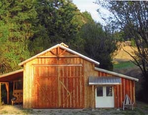 Wood-Mizer Personal Best Winner: Robert Craig’s Douglas Fir Barn Image